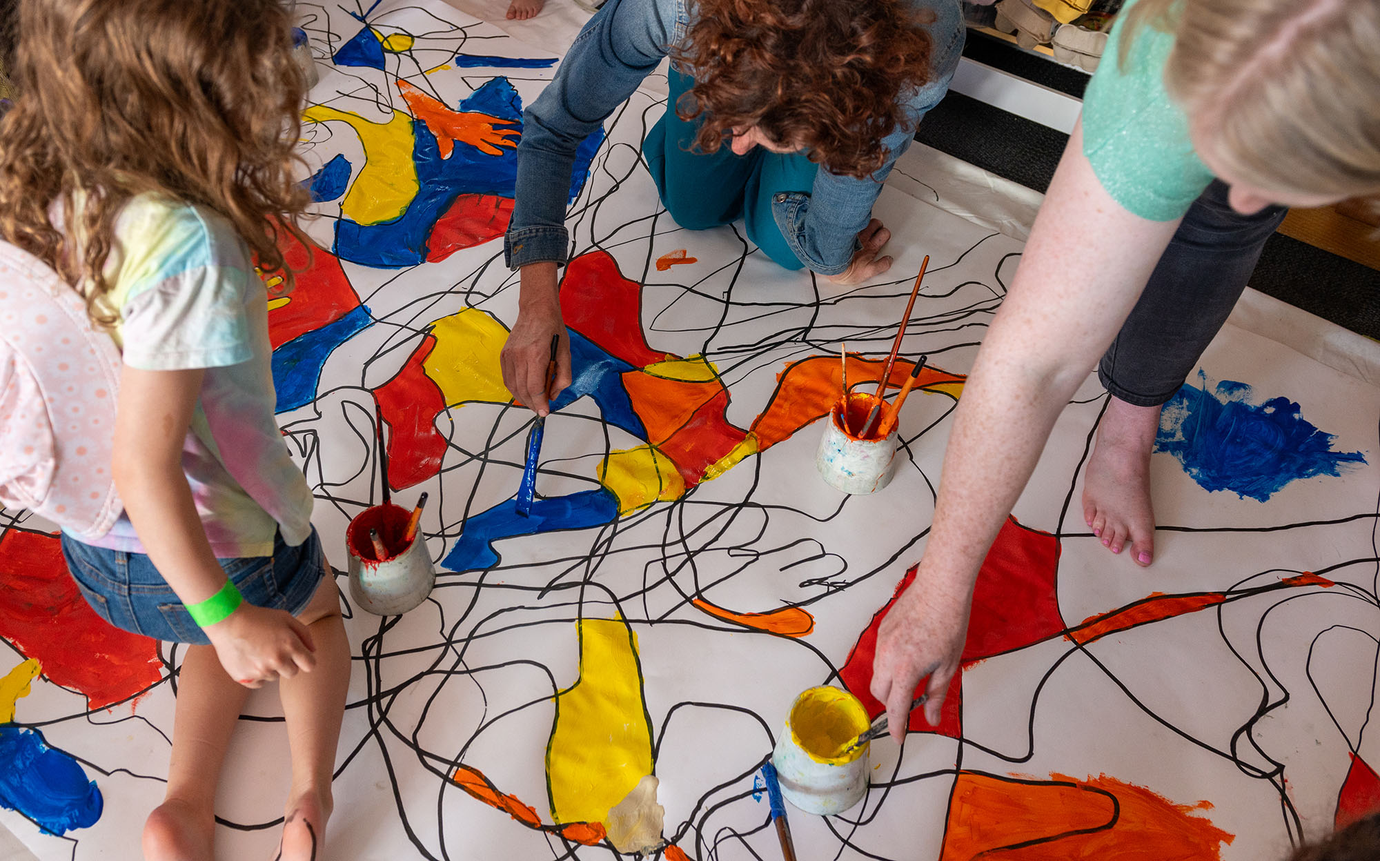 Art for All finished mural detail