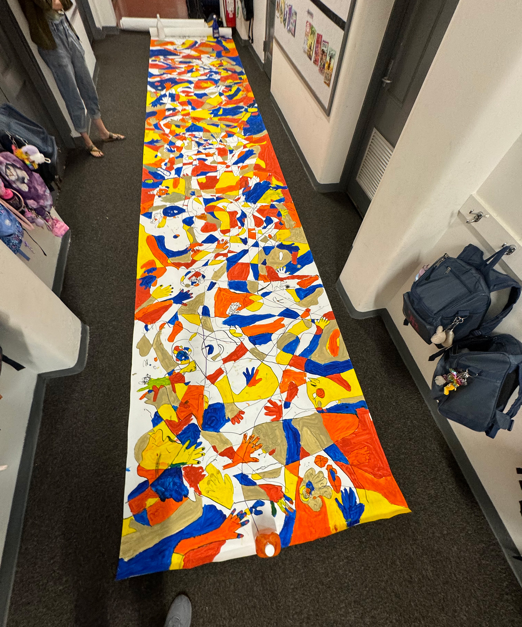 Art for All finished mural detail