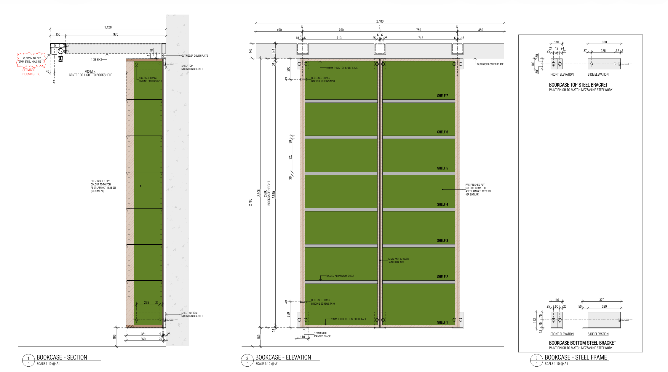 Library Builder - architectural drawings