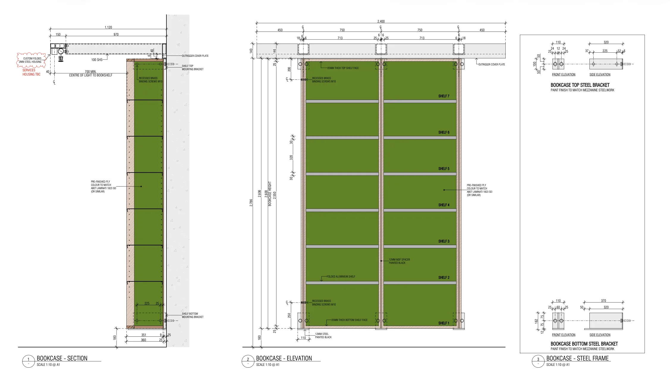 Library Builder - architectural drawings