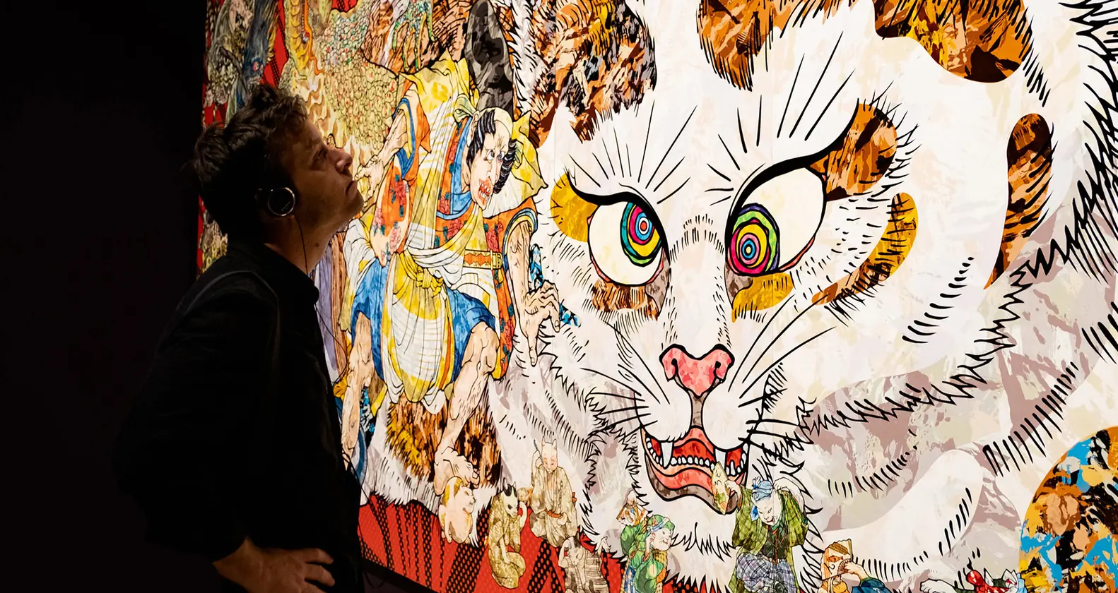 Edward Blake at Japan Supernatural exhibition at Art Gallery NSW