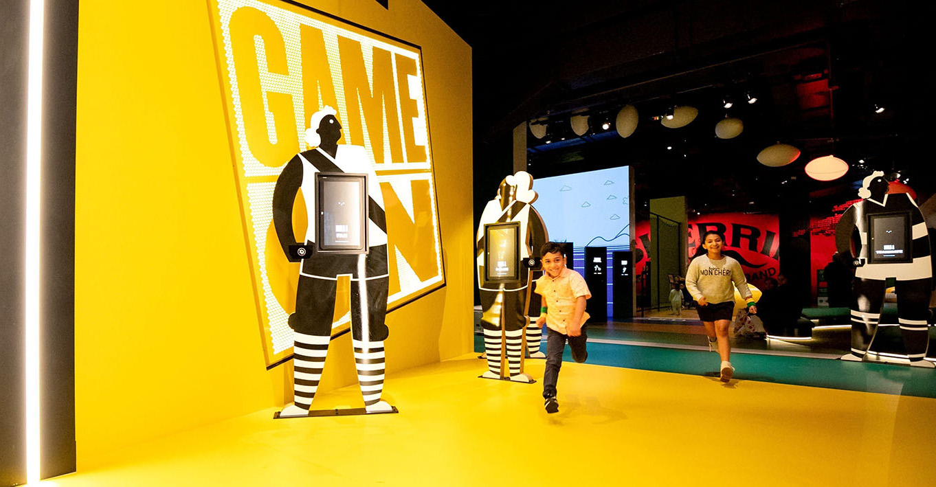 Game On gallery at the Australian Sports Museum