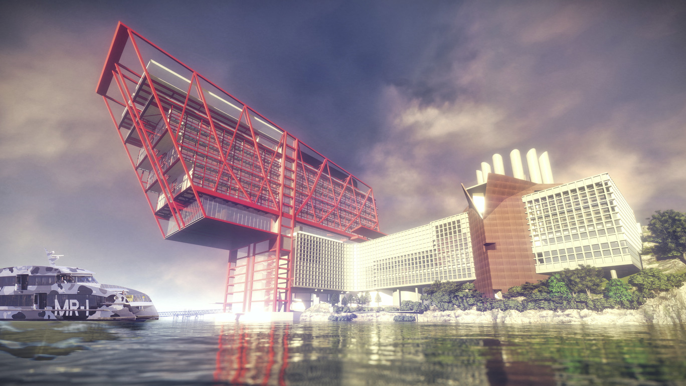 Mona Hotel render from 2018